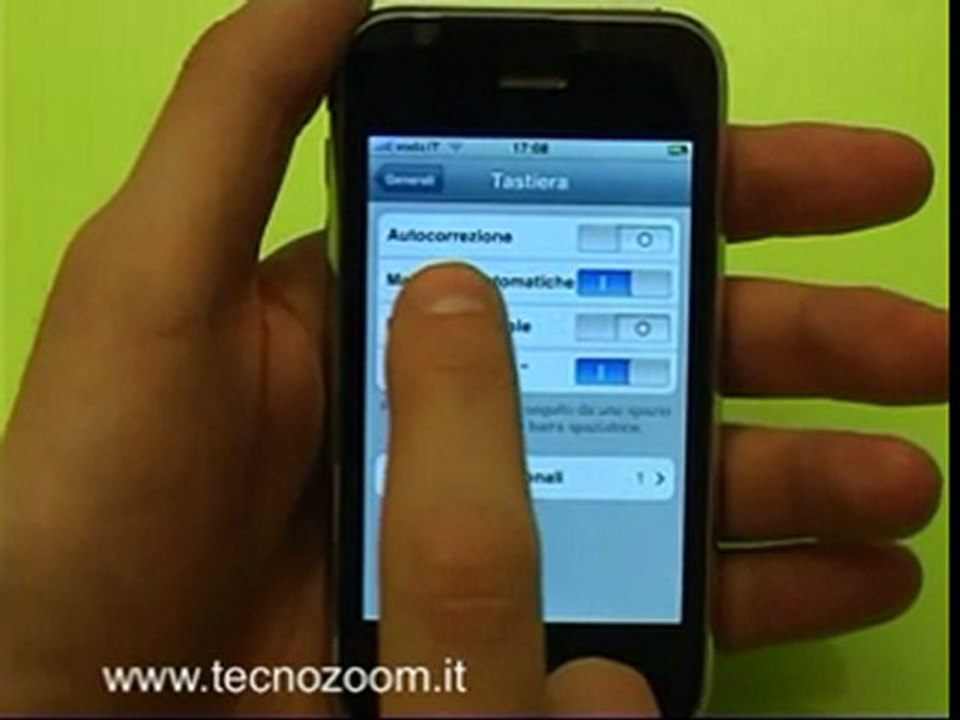 Video firmware 2.2 iphone 3G correttore