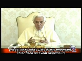 Papa răspunde la „Întrebări despre Isus” - întrebarea 1