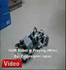 Namaz Kılan Robot
