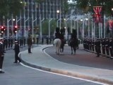 Ensayo general de los militares para la boda real en Londres