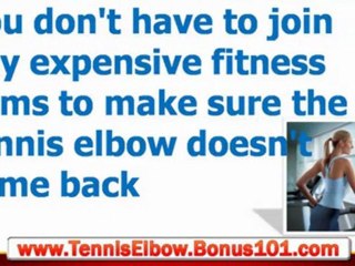 treatment for tennis elbow - tennis elbow cure - how to treat tennis elbow