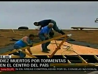 Al menos 10 muertos en EE.UU. por tornados