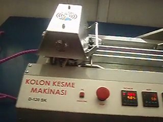 Kolon ve Halat Kesme Makinası