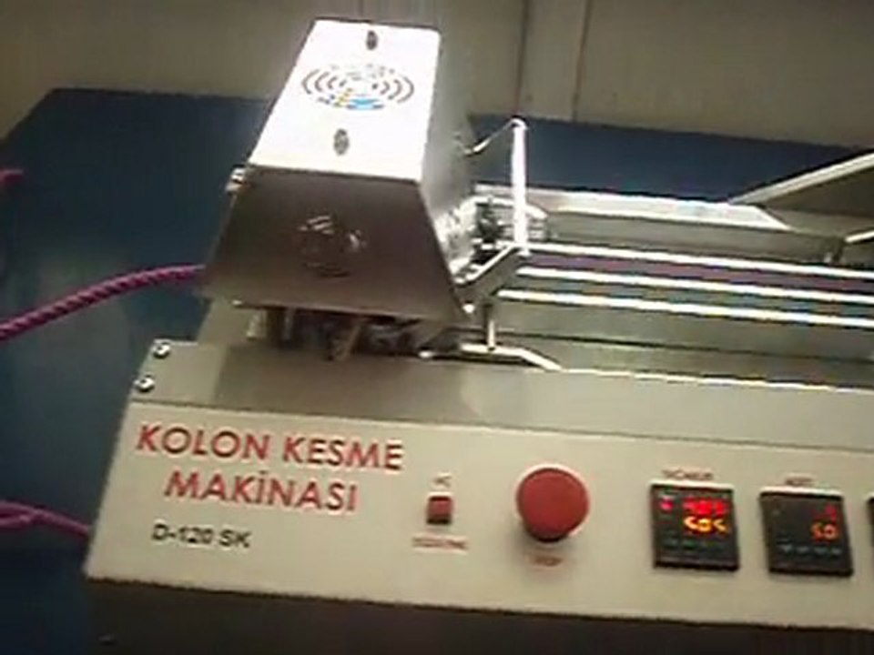 Kolon ve Halat Kesme Makinası