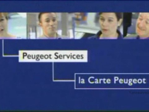 Publicité - Peugeot Services ( Le service est l'avenir de l'automobile ) 2001