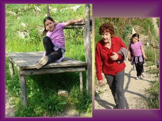 Clémentine en Vacances à Cagnes sur Mer