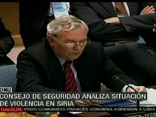 Fracasa intento de condena contra el gobierno de SIria