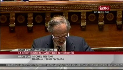 SEANCE,Débat sur la désindustrialisation
