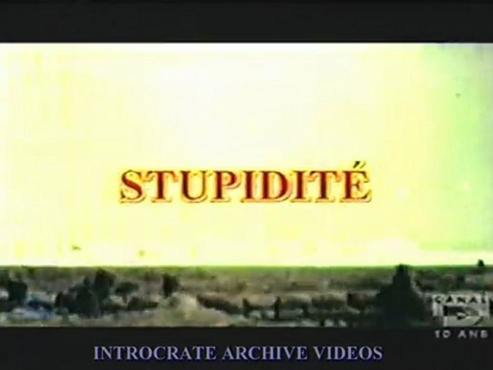 Stupidité, la Bêtise Humaine