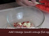 How To Make Spicy Shrimp filing for Sushi Rolls