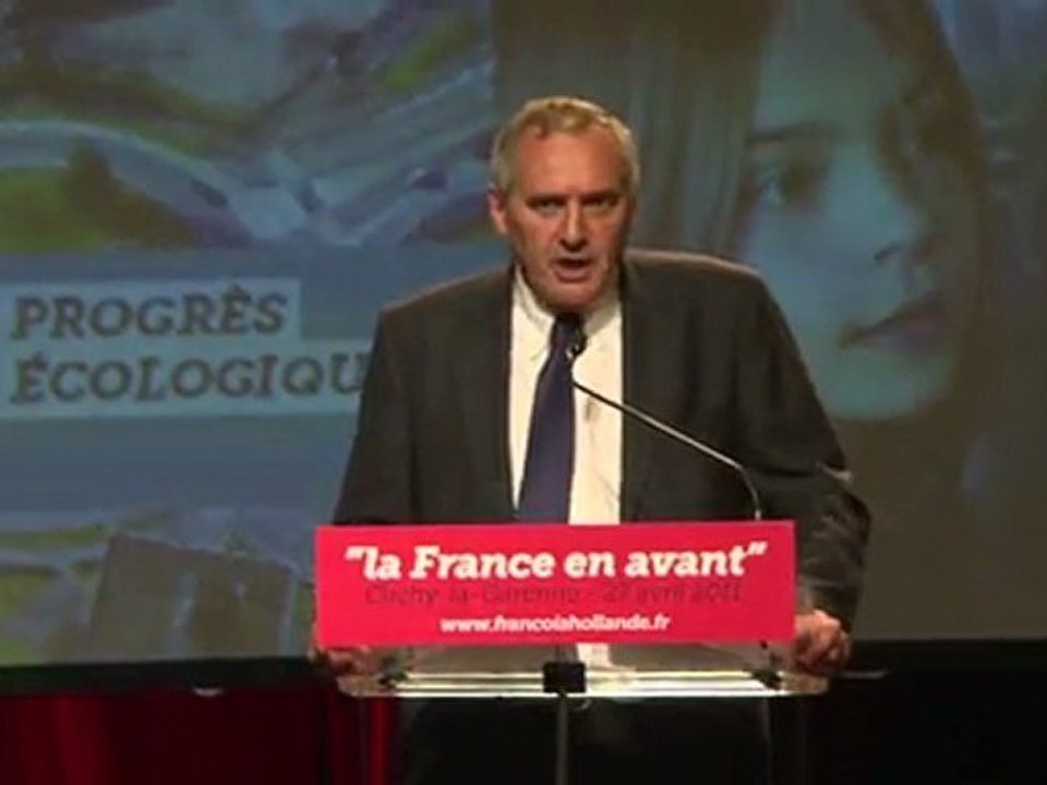 Jacques Blandin meeting Clichy-La-Garenne 2011
