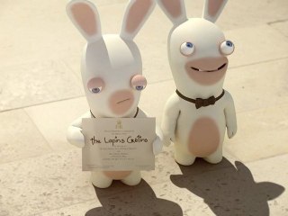 Les lapins crétins s'invitent au mariage de Kate et William