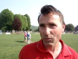 Football, Coupe de l'Oise: D. Garat, entraîneur de Creil après sa victoire sur Breuil 3-1