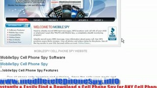 -Cell Phone Spy - Cell Phone Spy Software info and downloads at Hubpages