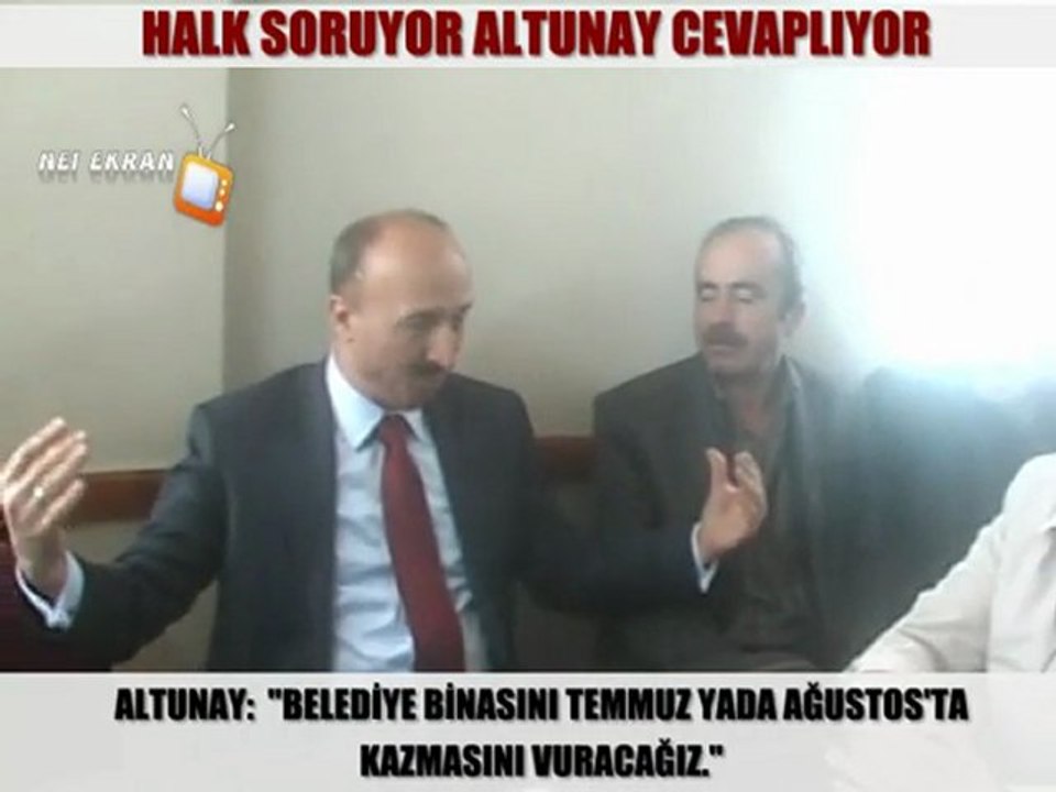 Altunay: Belediye Binası ile ilgili açıklamalar'da bulundu