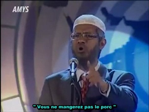 Zakir Naik - Réponse à un chrétien Vostfr