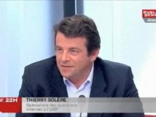 Hadopi : Thierry Solère en débat sur Public Sénat