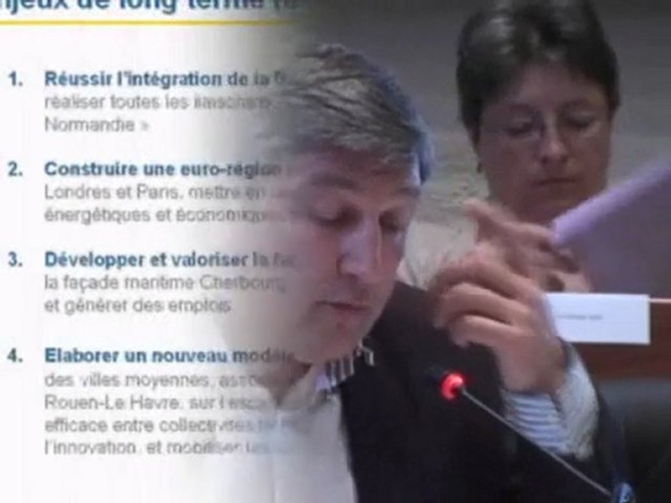 Jean-Karl Deschamps - Plan Stratégique Régional - AP du 21 avril 2011