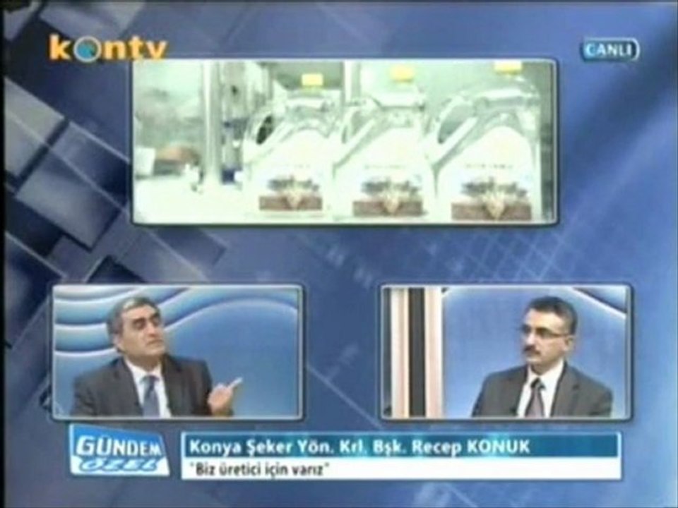 Recep KONUK  - Kontv Gündem Özel Programı -2 -  Pancar Parası, Yem, Etanol ve Panplast