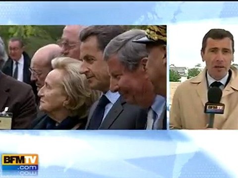 Nicolas Sarkozy sur les terres de Jacques Chirac