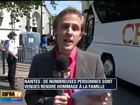 Obsèques à Nantes : vives émotions