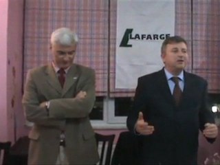 Lafarge kurmayları basınla bir araya geldi