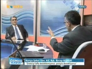 Recep Konuk  - Kontv Gündem Özel Programı -5 - Yatırımlar ve Kar Zarar Durumları