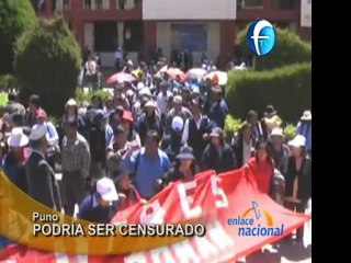 Director Regional de Salud de Puno podría ser censurado por Consejo Regional