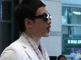 RAIN @ aeroport "incheon" corée de retour de new york !!!