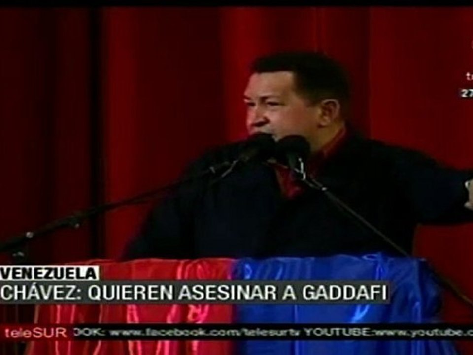 Fuerzas occidentales de la OTAN intentan asesinar a Gaddafi