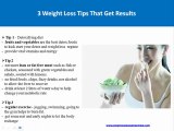 Shed Weight Fast - Top 3 Tips to shed the pounds
