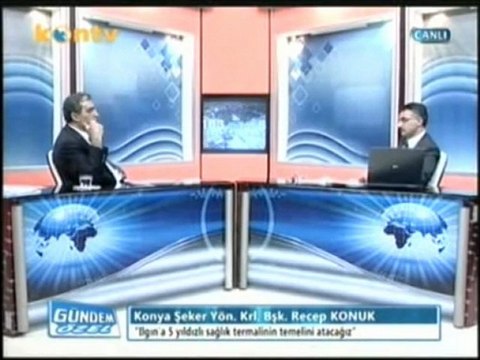 RECEP KONUK - Kontv Gündem Özel Programı -10- Ilgın Terman Tesisi