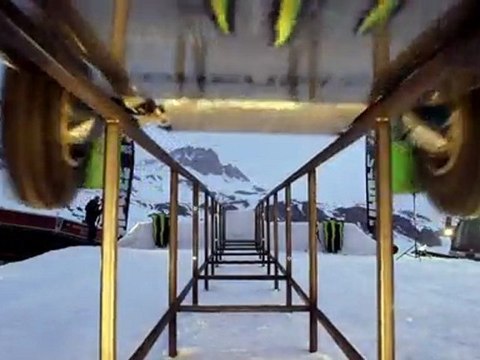 Monster Energy's Guerlain Chicherit tears apart Tignes in his Monster MINI All4