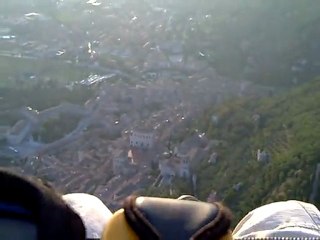 gubbio in parapendio
