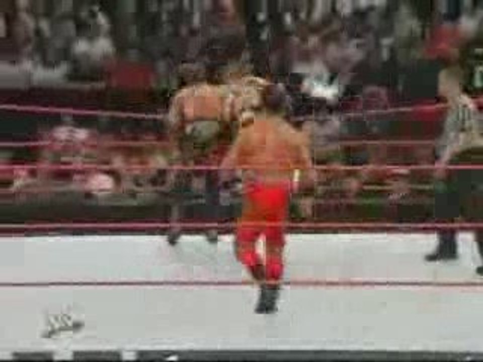 Benoit Vs HHH Vs HBK