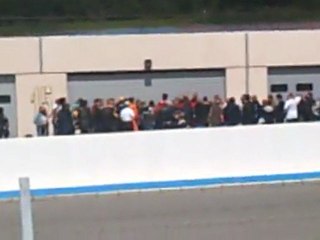 La 500 MV3 de Giacomo AGOSTINI en chauffe