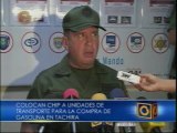 En Táchira instalan chip a unidades de transporte para la compra de gasolina