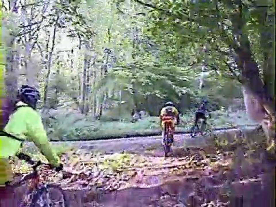 le trait  randonnée VTT du 17 avril 2011