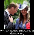 Prince William and Kate Royal wedding streaming online