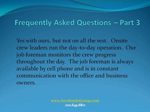 Part 3 Q & A - San Antonio Foundation Repair Companies