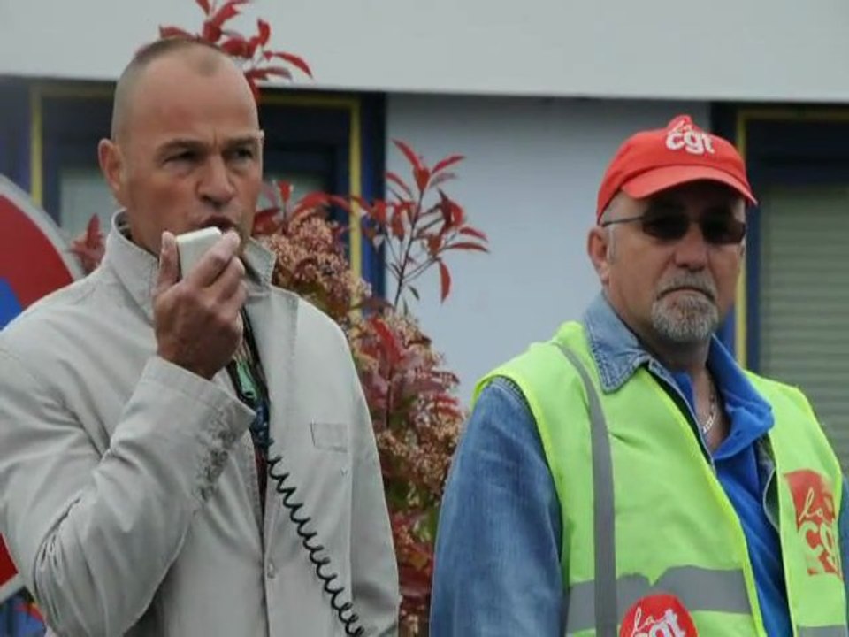 Gilles Badin représentant syndical CGT de La Centrale de Lucy à Montceau-les-Mines