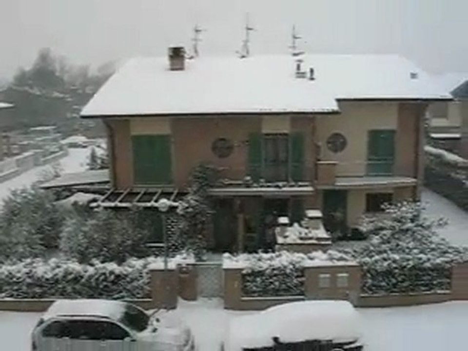Potente nevicata