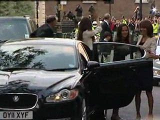 Royal bride-to-be arrives at Goring Hotel