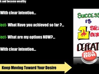 Think Yourself to Wealth Video 11 Success Is Your Next Step