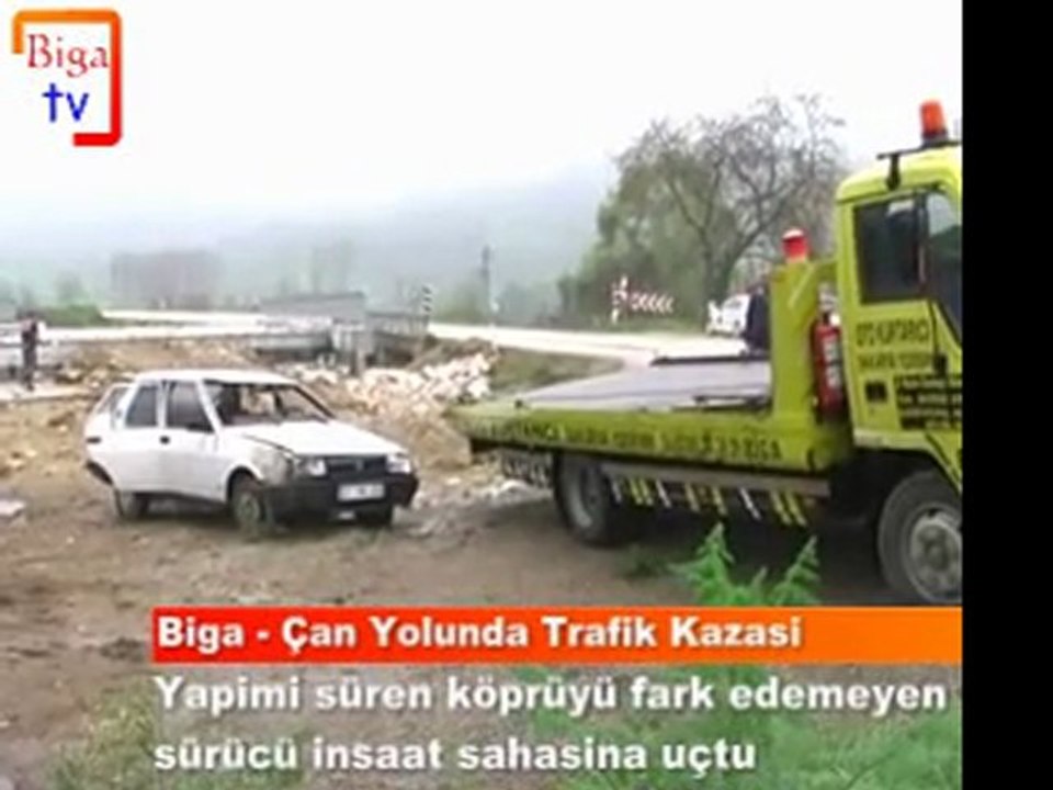 BigaTV.net - Kapanbelen'de Trafik Kazası