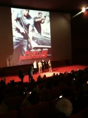 Avant première Fast & Furious 5 Marseille Petit discourt avant le film de Vin Diesel