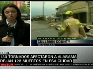 Ya son 220 fallecidos por ola de tornados en EE.UU.