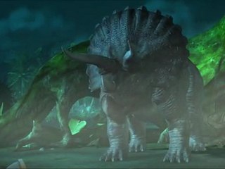 Jurassic Park - T-Rex vs. Triceratops Gameplay [HD] Sub!