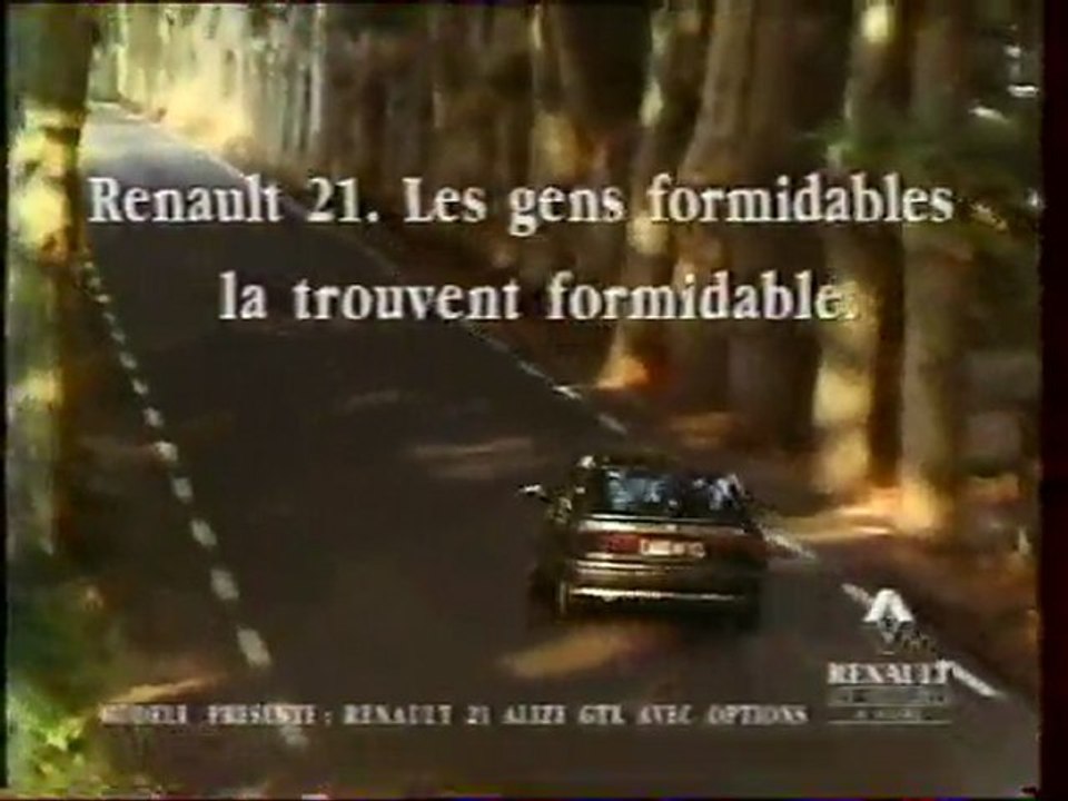 Publicité Renault 21 1992