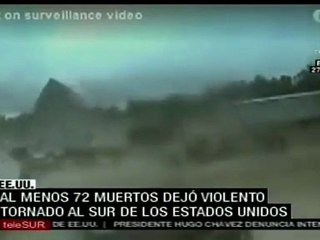 Al menos 72 muertos tras el paso de tornados en EE.UU.